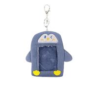 Adorable Photocard Holder, Penguin Cartoon Case, 3.15in Protective Sleeve with Sturdy Feature, Cute Card Storage, Pocket Card Holder with Playful Design, Photocard Organizer for Schoolbag and Car