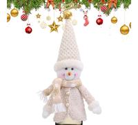 Adorable pièce maîtresse de table de vacances pour le dîner de Noël | Cadeau parfait - Les amateurs de vin, les hôtes conviennent aux bouteilles standard de 85 g pour un Chee de fête instantané.