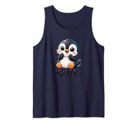 Adorable Pingouin Chibi avec Sourire Débardeur