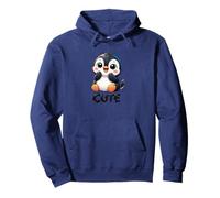 Adorable Pingouin Chibi avec Sourire Sweat à Capuche
