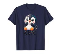 Adorable Pingouin Chibi avec Sourire T-Shirt