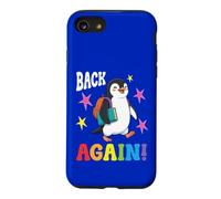 Adorable Pingouin étudiant Professeur Retour à l'école Bienvenue Coque pour iPhone SE (2020) / 7/8