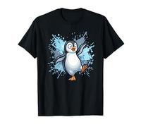 Adorable Pingouin Qui se Dame - Océan Arctique T-Shirt