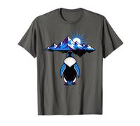 Adorable Pingouin Solitaire nihiliste - Cadeau de Motivation pour Homme et Femme T-Shirt
