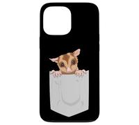 Adorable Planeur en Sucre Exotique pour Animal Domestique Coque pour iPhone 13 Pro Max