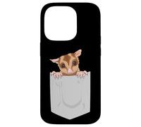 Adorable Planeur en Sucre Exotique pour Animal Domestique Coque pour iPhone 14 Pro