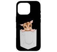 Adorable Planeur en Sucre Exotique pour Animal Domestique Coque pour iPhone 16 Pro