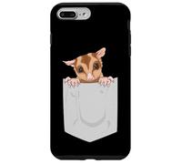 Adorable Planeur en Sucre Exotique pour Animal Domestique Coque pour iPhone 7 Plus/8 Plus