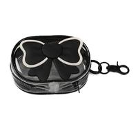 Adorable pochette en PVC transparent résistant à l'eau pour ranger les écouteurs et les écouteurs, 1 couleur, A1