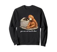 Adorable poinçon bébé Singe pour Hommes, Femmes, Enfants Sweatshirt