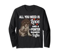 Adorable pointeur pour truffes allemandes Manche Longue