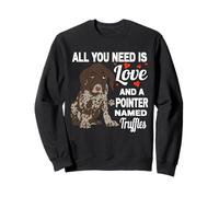 Adorable pointeur pour truffes allemandes Sweatshirt