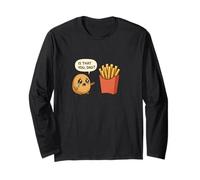 Adorable Pomme de Terre pour Les Amateurs de Frites Kawaii. C'est toi, Papa ? Manche Longue