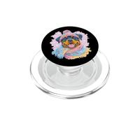 Adorable Portrait d'hiver Rottweiler pour Amoureux des Chiens PopSockets PopGrip pour MagSafe