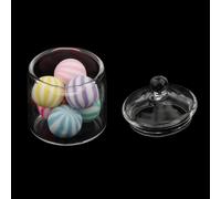 Adorable Pot À Bonbons Miniature 1:6, Accessoires De Décoration Pour Maison De Poupée, Pour Salon, Chambre À Coucher, Salle À Manger, Restaurant, Bar