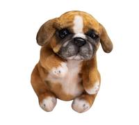 Adorable poupée en peluche carlin, chiot, jouet à câliner en coton rempli de solitude, jouet confortable pour fille, chambre d ' enfant, caniche, chiot en peluche douce à câliner pour décoration de de