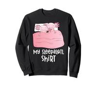 Adorable Pyjama Axolotl rétro Axolotl pour Fille Sweatshirt