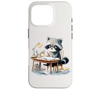 Adorable Raton Laveur étudiant Les Enseignants et Les élèves pour la rentrée Scolaire Coque pour iPhone 16 Pro