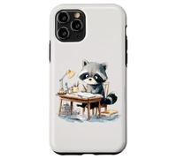 Adorable Raton Laveur étudiant Les Enseignants et Les élèves pour la rentrée Scolaire Coque pour iPhone 11 Pro