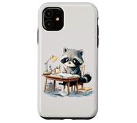 Adorable Raton Laveur étudiant Les Enseignants et Les élèves pour la rentrée Scolaire Coque pour iPhone 11
