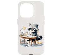 Adorable Raton Laveur étudiant Les Enseignants et Les élèves pour la rentrée Scolaire Coque pour iPhone 15 Pro