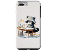 Adorable Raton Laveur étudiant Les Enseignants et Les élèves pour la rentrée Scolaire Coque pour iPhone 7 Plus/8 Plus