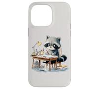 Adorable Raton Laveur étudiant Les Enseignants et Les élèves pour la rentrée Scolaire Coque pour iPhone 14 Pro Max
