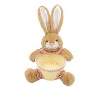 Adorable récipient en forme de lapin - Panier lapin de Pâques, bonbons aux œufs avec design mignon, fête d'enfants avec couleurs pastel, vacances à la maison, réunions de famille, stockage des