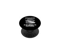 Adorable Requin Baleine est Mon Secret pour Les Amoureux des Animaux PopSockets PopGrip Adhésif