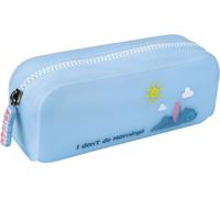 Adorable sachet en silicone Stitch en bleu - Parfait pour la préparation quotidienne des petits trésors !