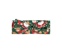 Adorable serre-tête Père Noël et cerf de Noël avec nœud pour bébé - Bandeau mignon et délicat - Bandeau de princesse doux et extensible