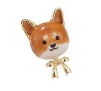 Adorable Shiba Inu Chien Pin Bijoux Broche Ludique Shiba Inu Accessoire Pour Les Fans D'Animaux De Compagnie Et Styles Chercheur Chien Mignon