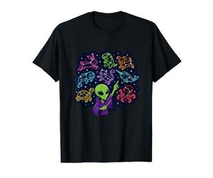 Adorable Sorcier Extraterrestre avec des Constellations d'animaux de l'espace T-Shirt