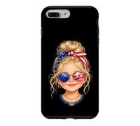 Adorable Souvenir de Voyage d'été avec Drapeau américain Coque pour iPhone 7 Plus/8 Plus