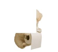 Adorable support de mouchoirs en résine en forme de chien - Multifonctionnel - Pour cuisine, salle de bain