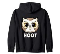 Adorable tête de Hibou Hoot pour Enfants Oiseau Kawaii Chouette Sweat à Capuche
