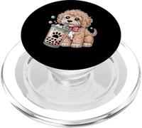 Adorable thé aux Perles Kawaii avec Motif de Chiot Cockapoo PopSockets PopGrip pour MagSafe