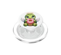 Adorable Tortue d'ange avec Motif de Dessin animé PopSockets PopGrip pour MagSafe