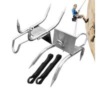Adorable Tree Climbing Spikes, Portable Cat Claw Gear, Anti-Slip Pole Climbing Tool, Adjustable Safety Pedal for Arborists, Hunting, Tree, Outdoor Work, 2 Pieces