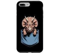 Adorable Tricératops de Poche pour Les Amateurs de Dinosaures Coque pour iPhone 7 Plus/8 Plus