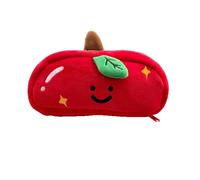 Adorable Trousse de Maquillage en Peluche Fruits avec Fermeture éclair: Parfaite pour Les Cadeaux de Noël et Une Utilisation Quotidienne pour Tous Les âges