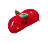 Adorable Trousse De Maquillage en Peluche Fruits avec Fermeture Éclair : Parfaite pour Les Cadeaux Noël Et Une Utilisation Quotidienne Tous Les Âges. Rangement Cosmétiques