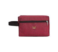 Adorable trousse de maquillage portable avec poignées en forme d'ours - Trousse de toilette élégante en tissu Oxford, B, Beauté de masse