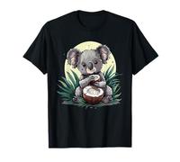 Adorable œuvre d'art pour Amoureux de Noix de Coco Koala T-Shirt