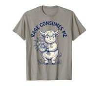Adorable Vache Highland Rage Consumes Me Funny T-Shirt