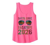 Adorable Voyage de Natation avec Inscription « Santa Cruz Vacances 2026 » Débardeur