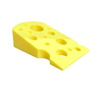 Adorable Wedge Guard, Decorative Door Stopper, Cheese Tool with Grip, Flexible Silicone Block, Safety Home Bedroom Barrier for Dormitories Hotel Shop School Accessory Office Carpet Tile Interior Room