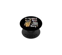 Adorable Yorkshire Terrier nommé Henry pour Yorkshire Terrier PopSockets PopGrip Adhésif