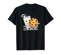 Adorables Amateurs de Lait et de Biscuits à la Balustrade du Bateau T-Shirt