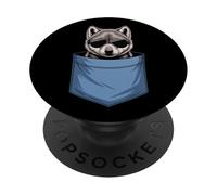 Adorables Amateurs de Loup de Poche PopSockets PopGrip Adhésif